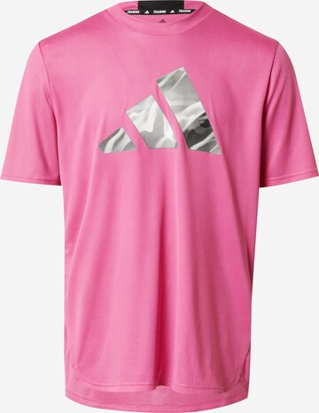 ADIDAS PERFORMANCE - Camiseta funcional 'Designed For Movement Hiit' en rosa: frente