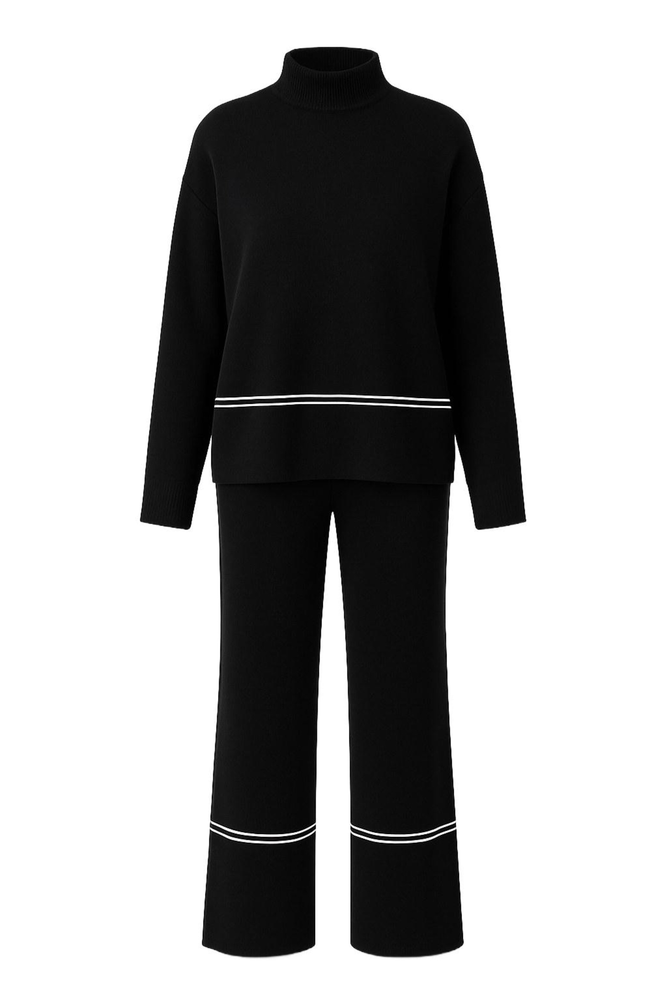 WOMAN VISION Huispak in Zwart: voorkant