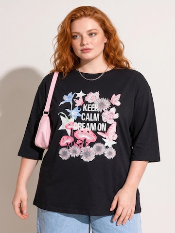 T-shirt Shape Of You en noir : devant