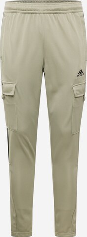 Pantalon de sport 'Tiro' ADIDAS SPORTSWEAR en gris : devant