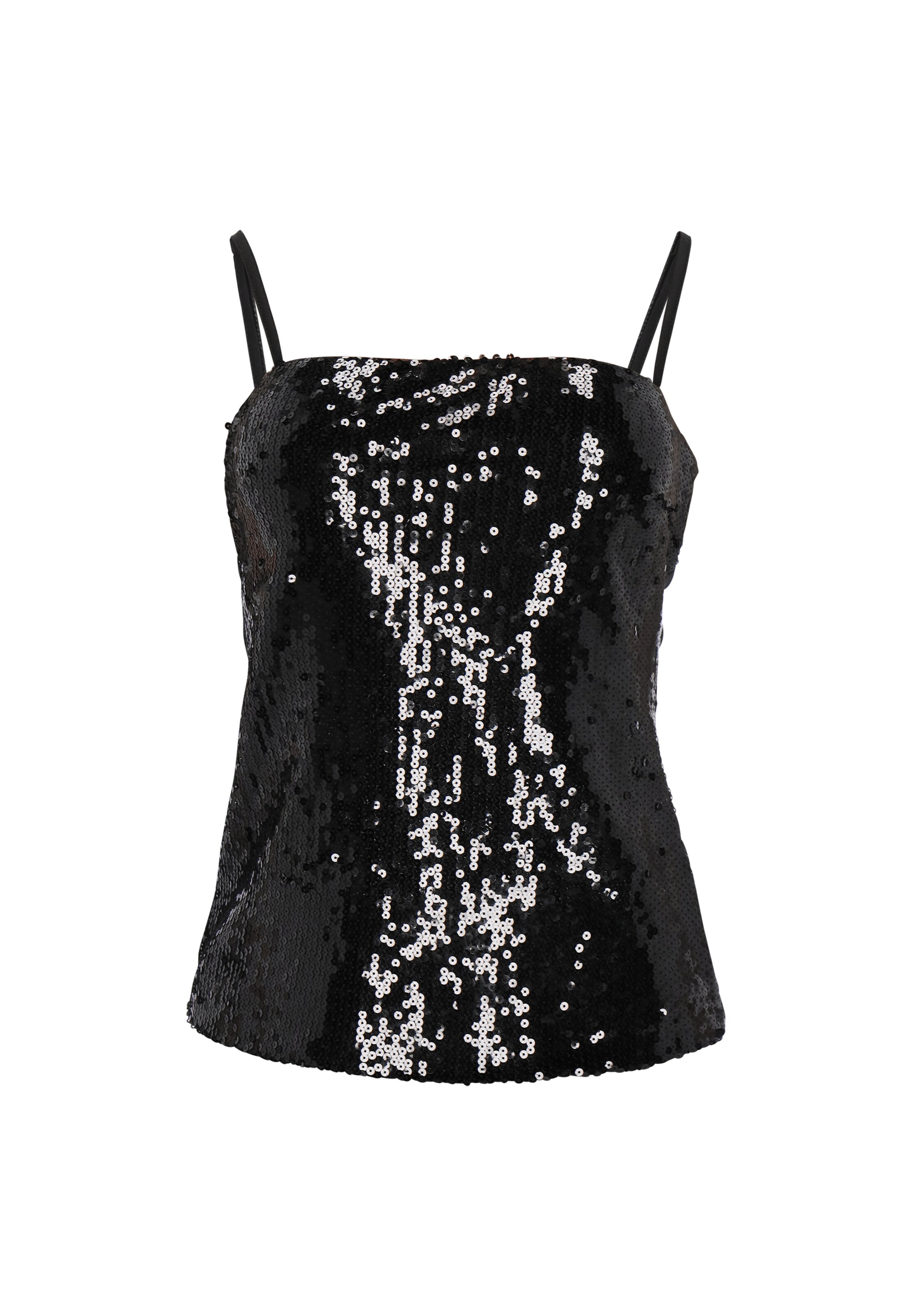 faina - Top em preto: frente