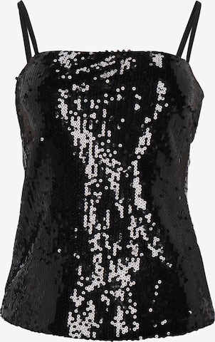 Haut faina en noir : devant