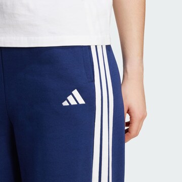 Wide Leg Pantalon de sport ADIDAS SPORTSWEAR en bleu