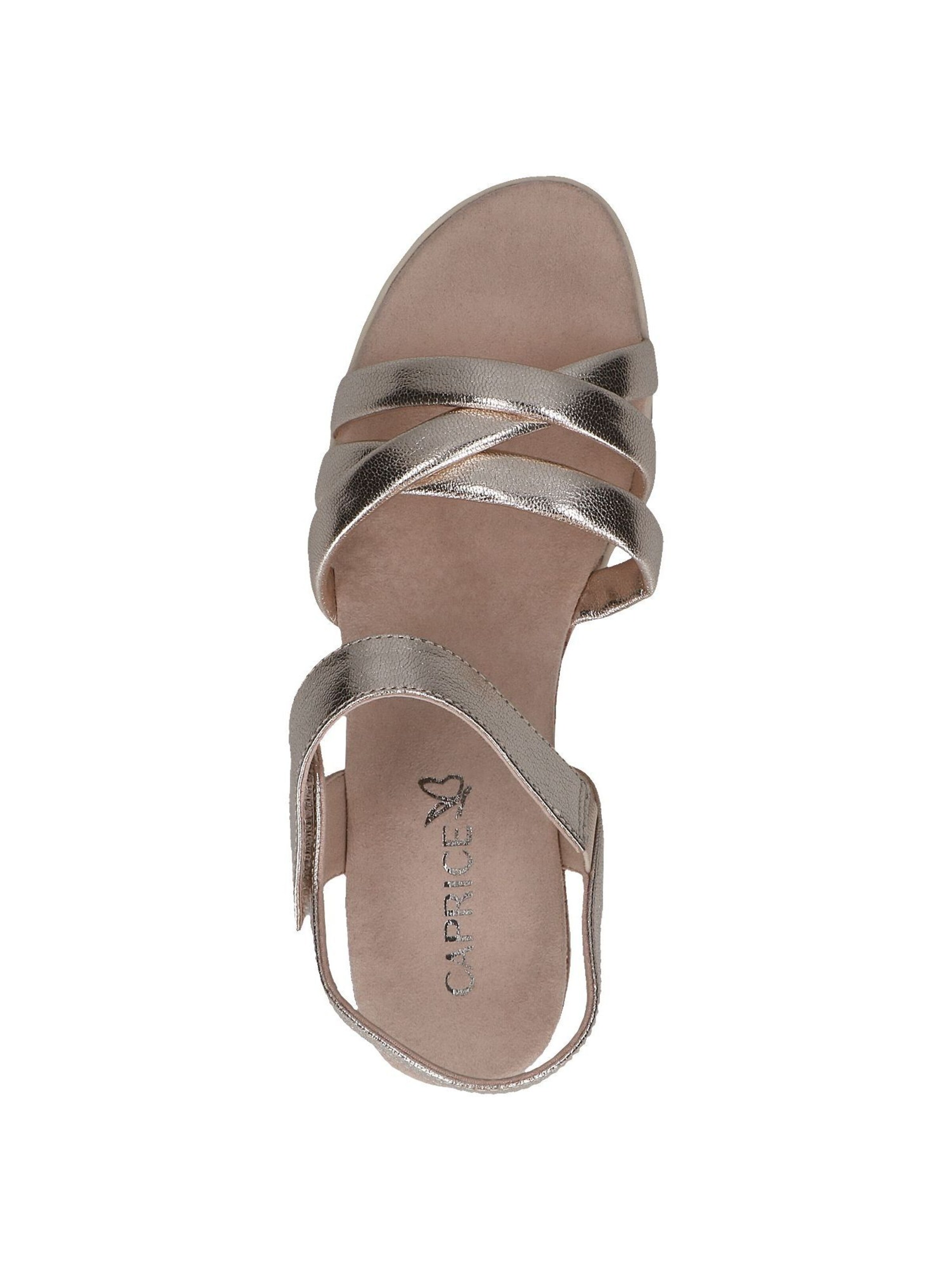 CAPRICE Sandalen met riem in Bruin