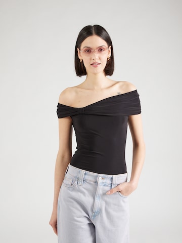 Trendyol Blouse in Zwart: voorkant