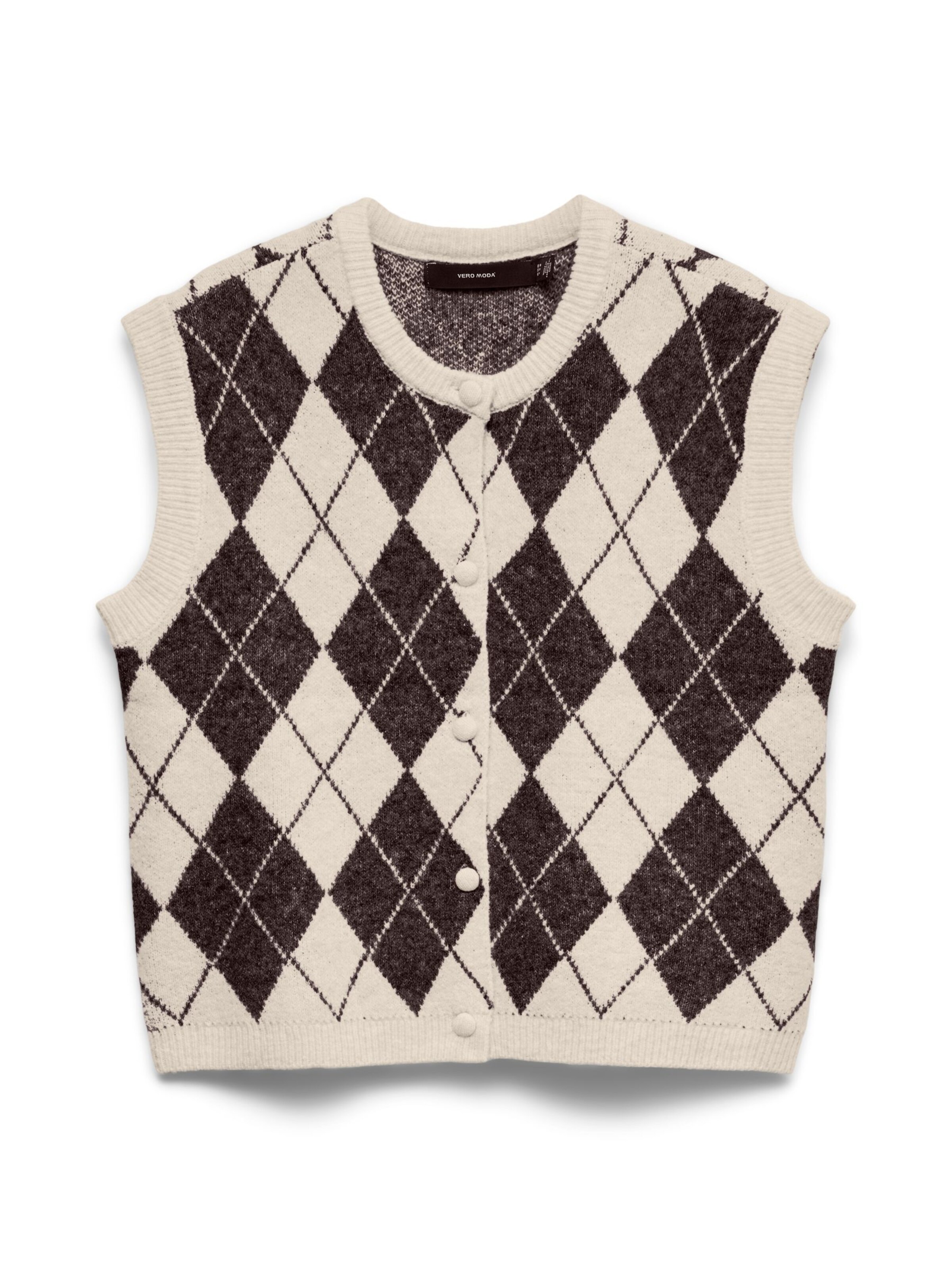 VERO MODA Vest in XS in Beige / Brown, Item view