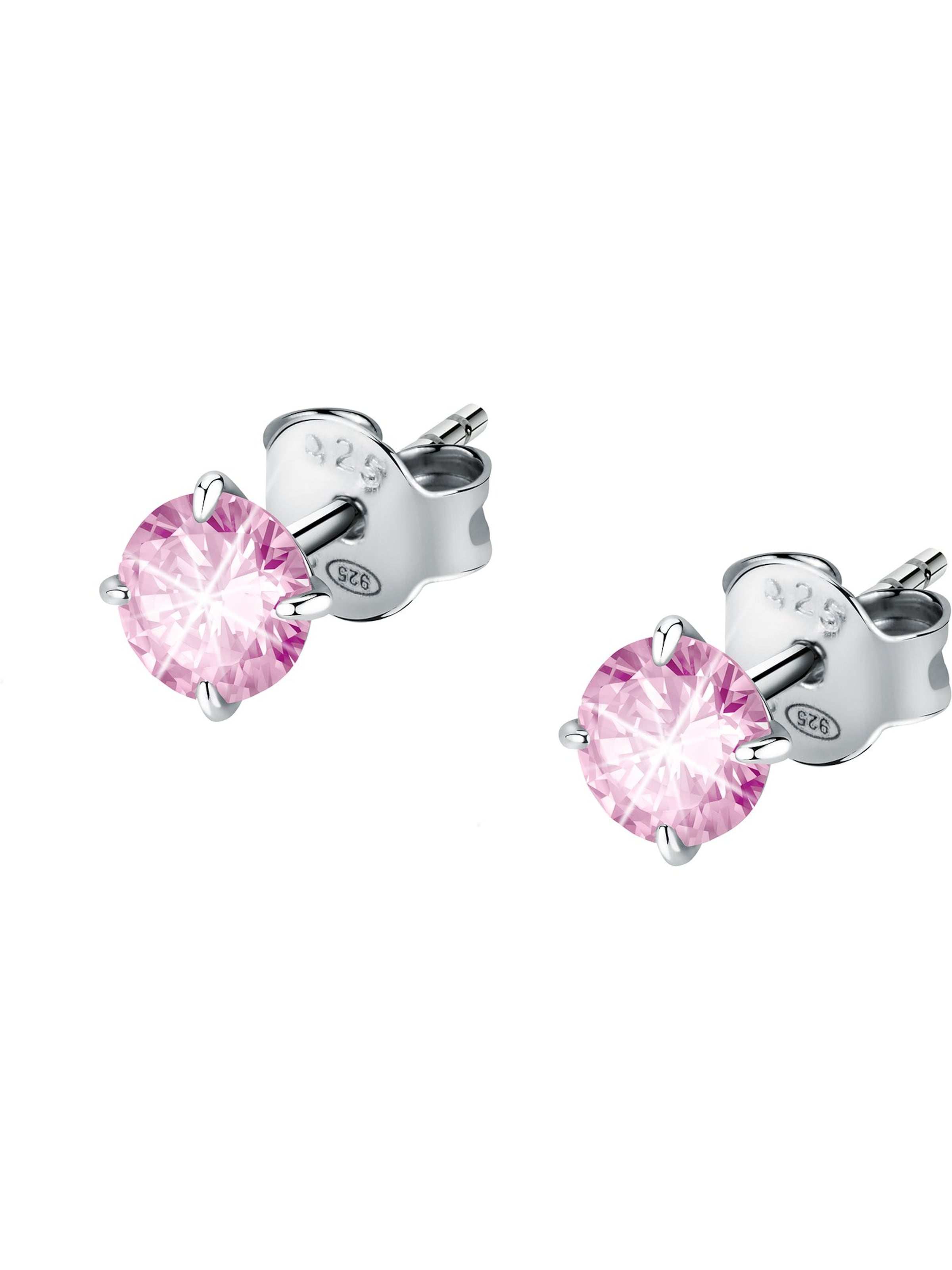 FAVS Ohrstecker in Silber: Vorderseite