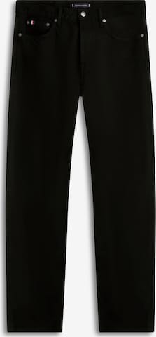 juoda TOMMY HILFIGER Standartinis Džinsai: priekis