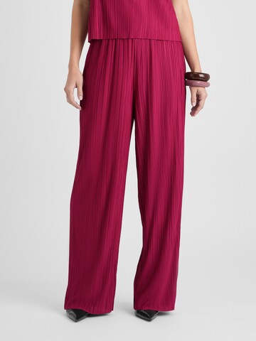 Wide leg Pantaloni 'Milly' di Guido Maria Kretschmer Women in rosa: frontale