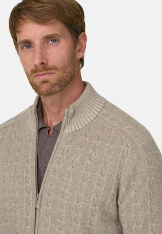 Veste de survêtement Boggi Milano en beige : devant