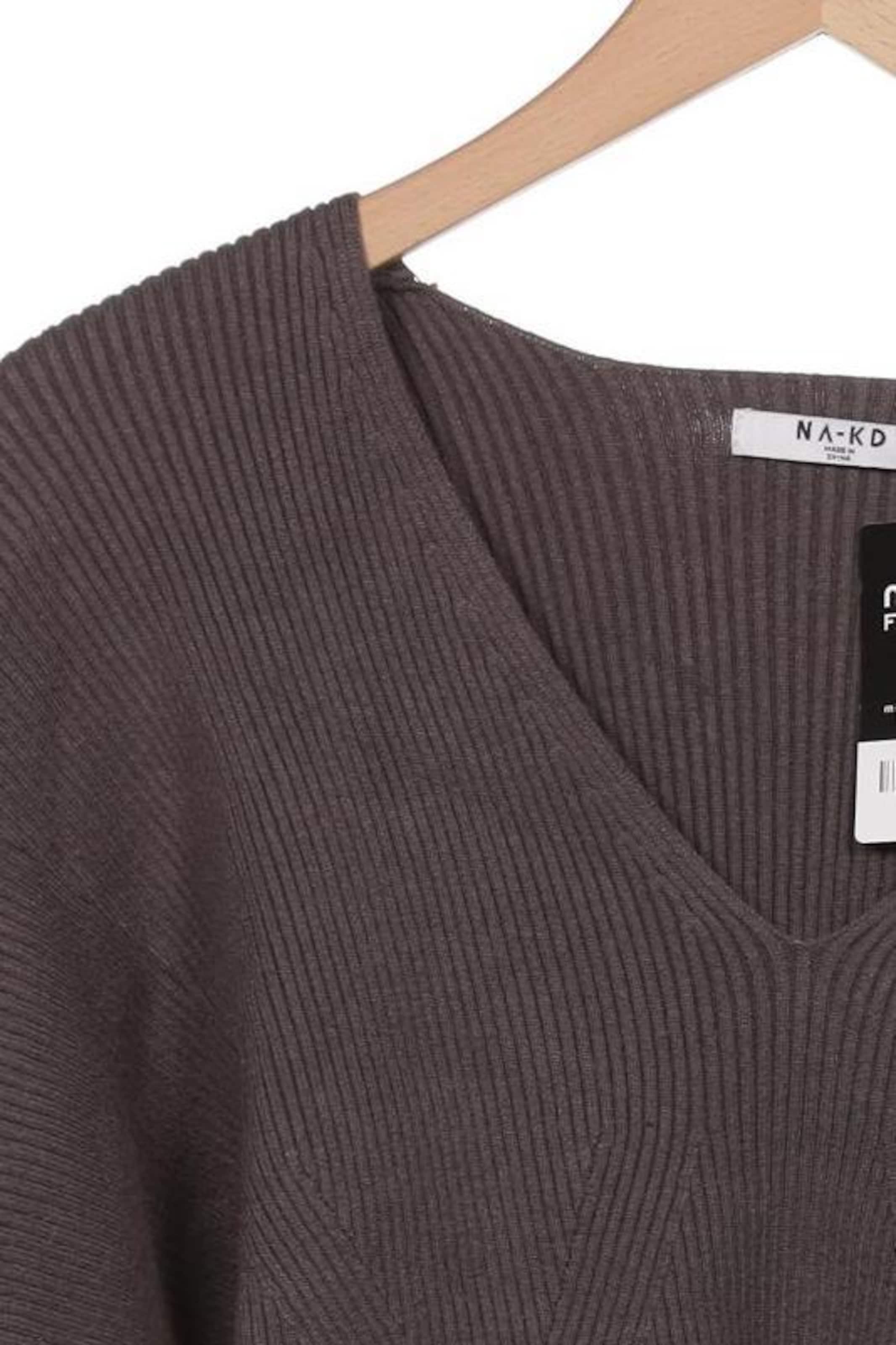 NA-KD Pullover S in Grau