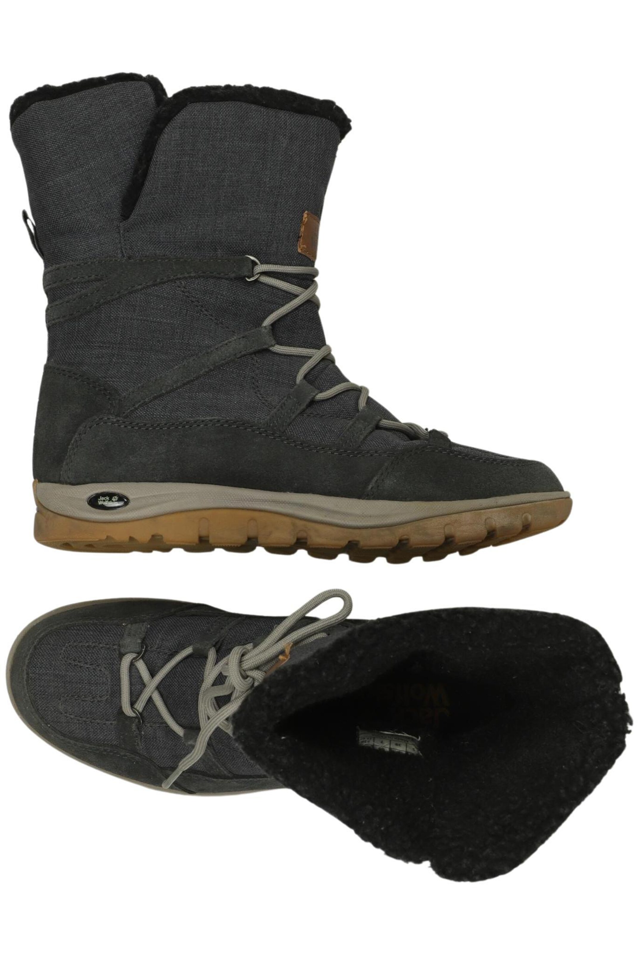 JACK WOLFSKIN Dress Boots in 38 in Grey: front