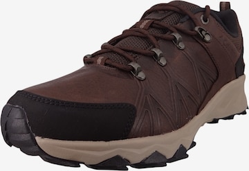 Chaussure de sport à lacets COLUMBIA en noir : devant