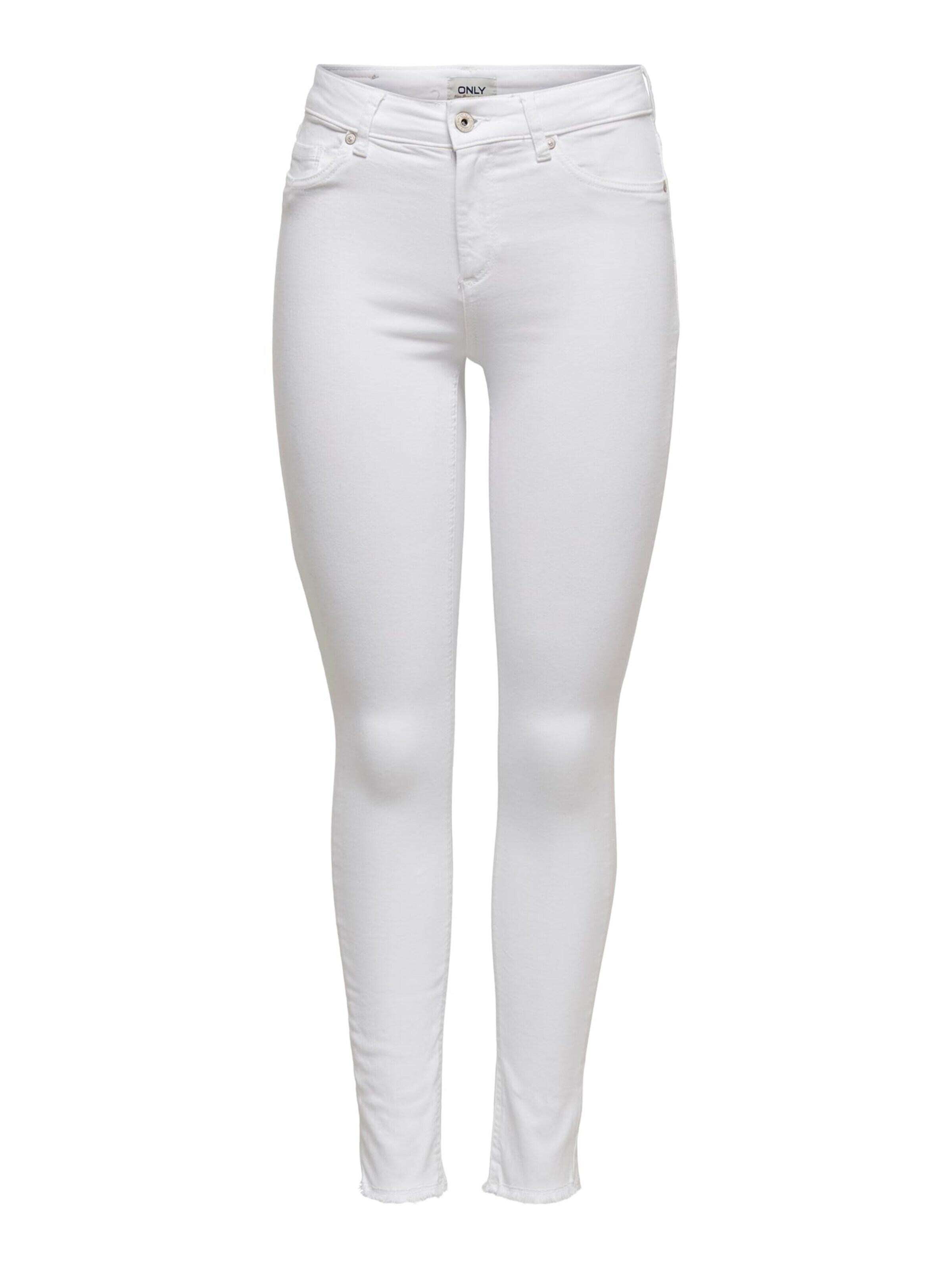 ONLY Baggy Jeans 'Blush' in White: front