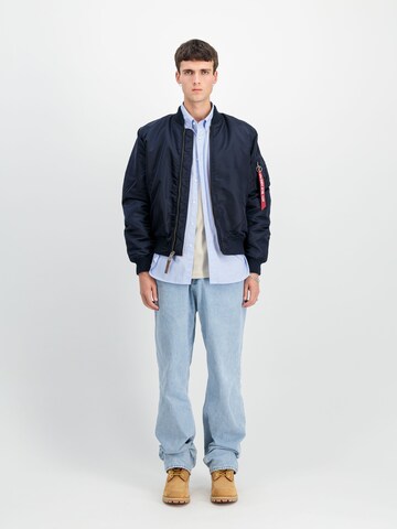 ALPHA INDUSTRIES Übergangsjacke 'MA-1 VF 59'‌‌ in Blau