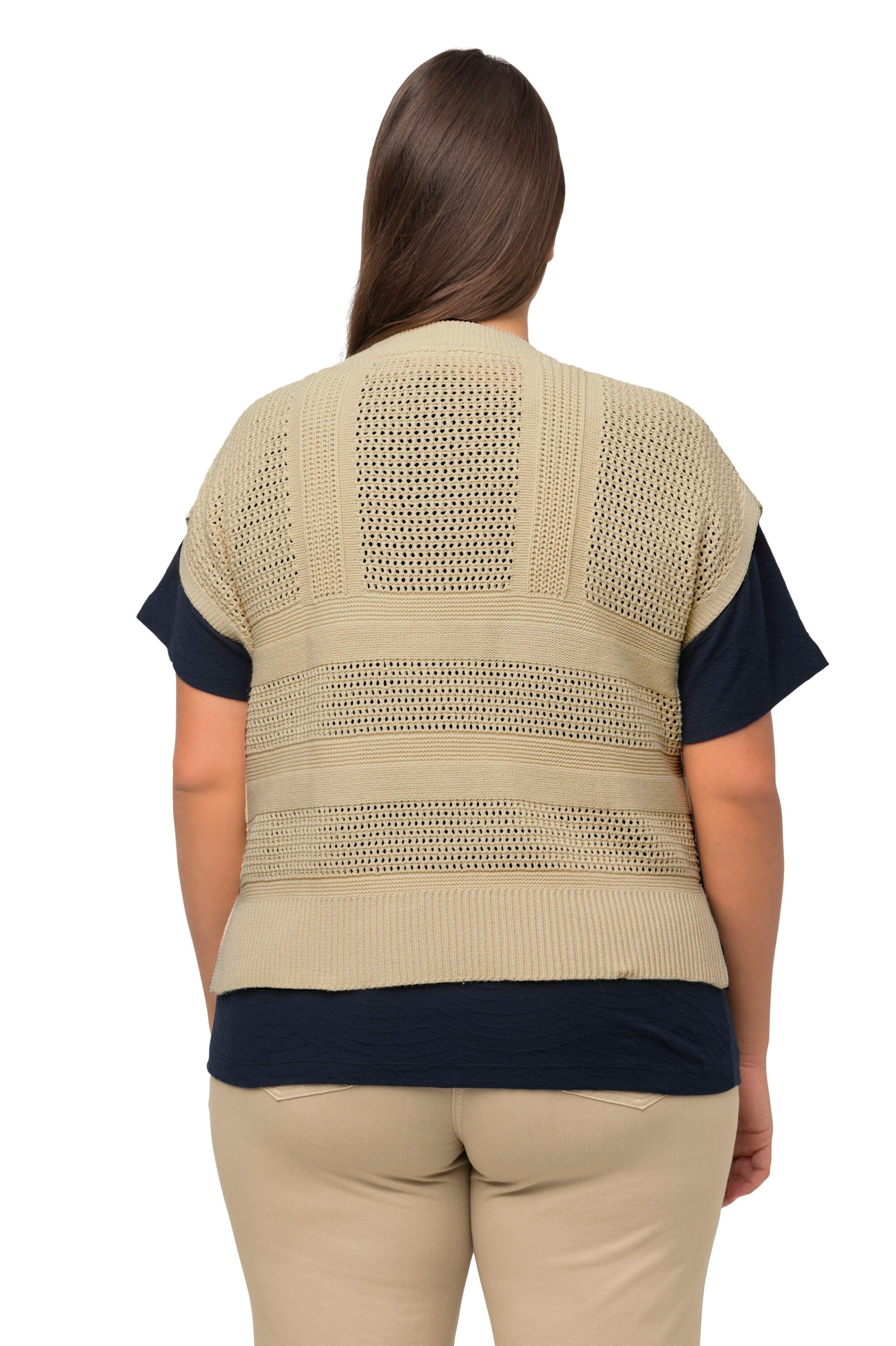 Ulla Popken Sweater in Beige