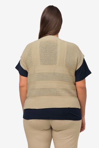 Pull-over Ulla Popken en beige