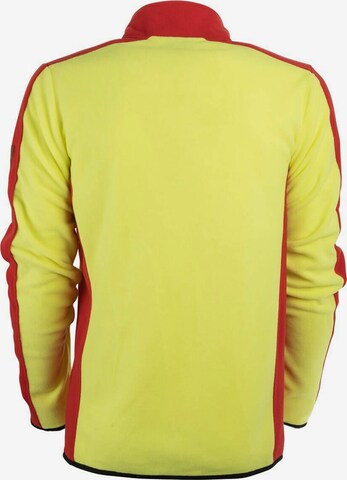 FORSBERG Fleece Jacket 'Bjarkir' in Yellow