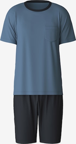 CALIDAKratka pidžama - plava boja: prednji dio