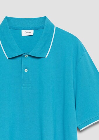 s.Oliver Men Big Sizes Shirt in Blue