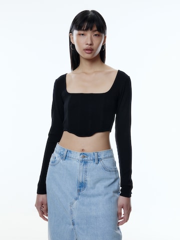 EDITED Top 'Merian' in Black: front