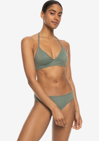 ROXY Push-up Bikini in Green: front