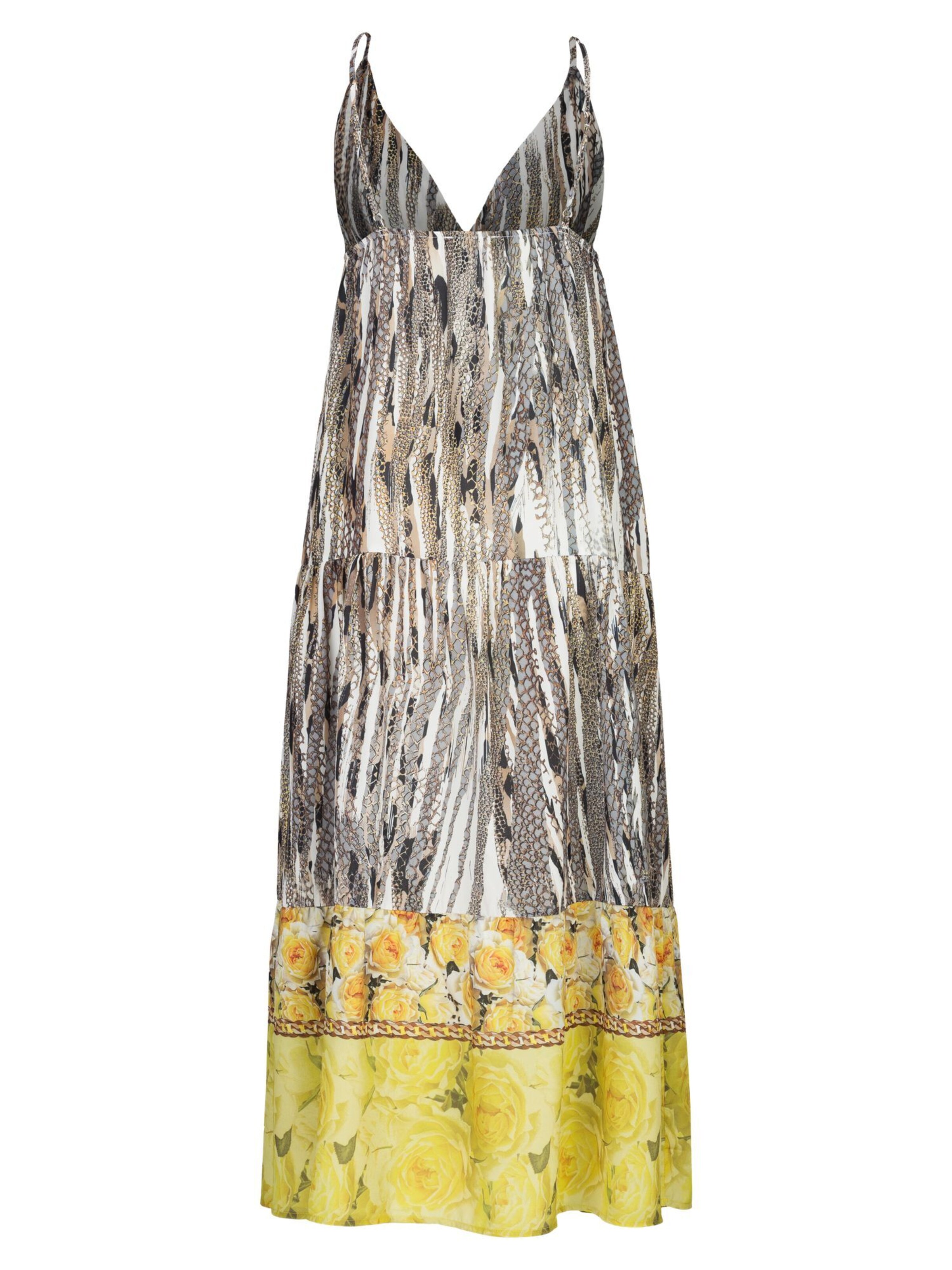 Dine'n'Dance Summer dress 'YADIRA' in Brown