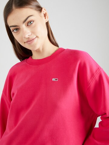 Sweat-shirt 'Tonal Appliqué' Tommy Jeans en rose
