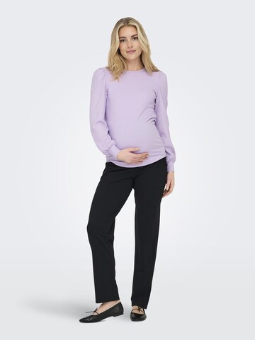 Only Maternity Pullover'OLMJulie' in Lila