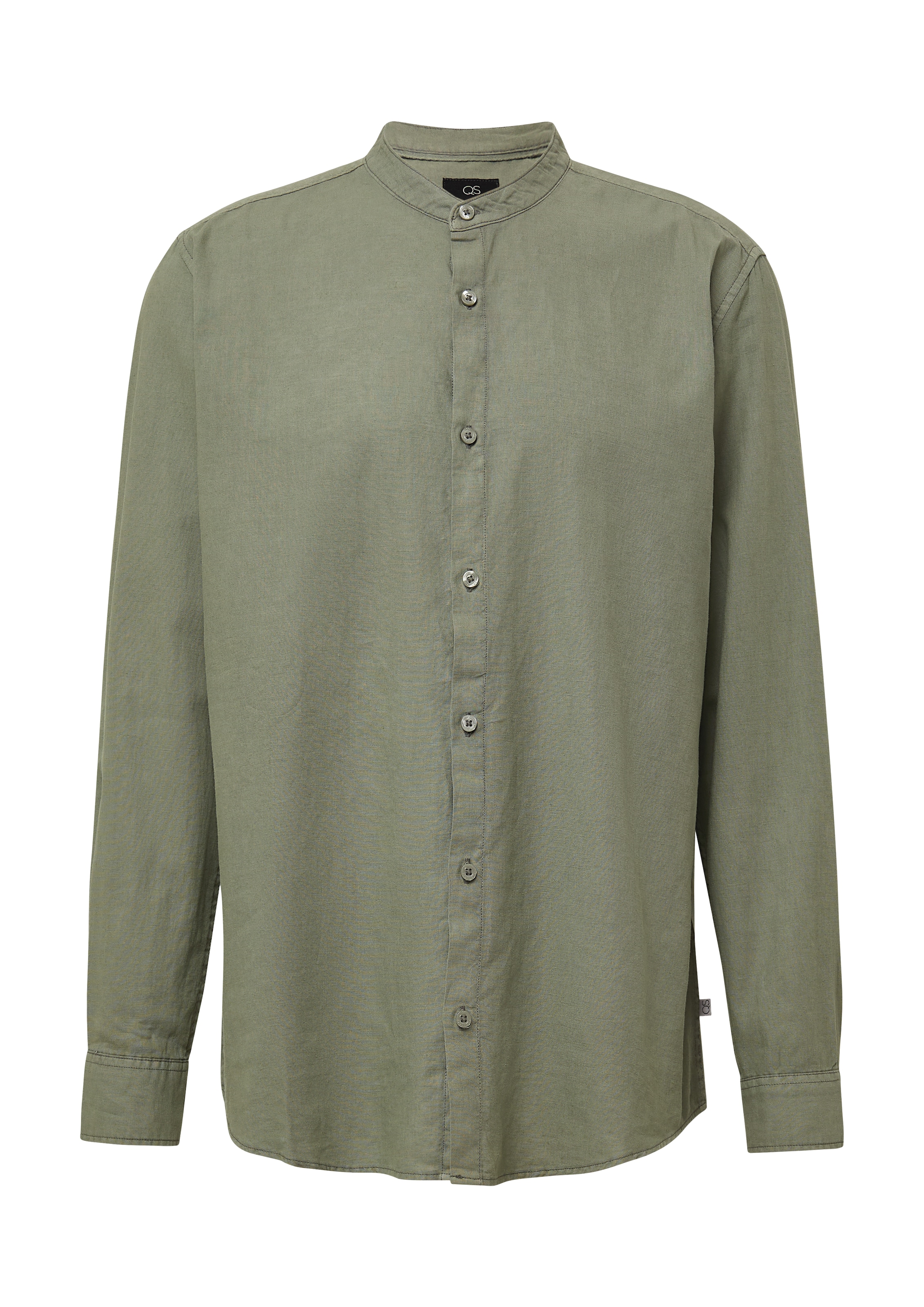 QS Chemise en vert foncé, Vue avec produit