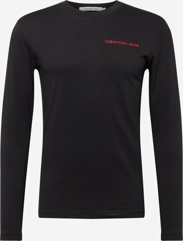 Calvin Klein Jeans Shirt in Schwarz: predná strana