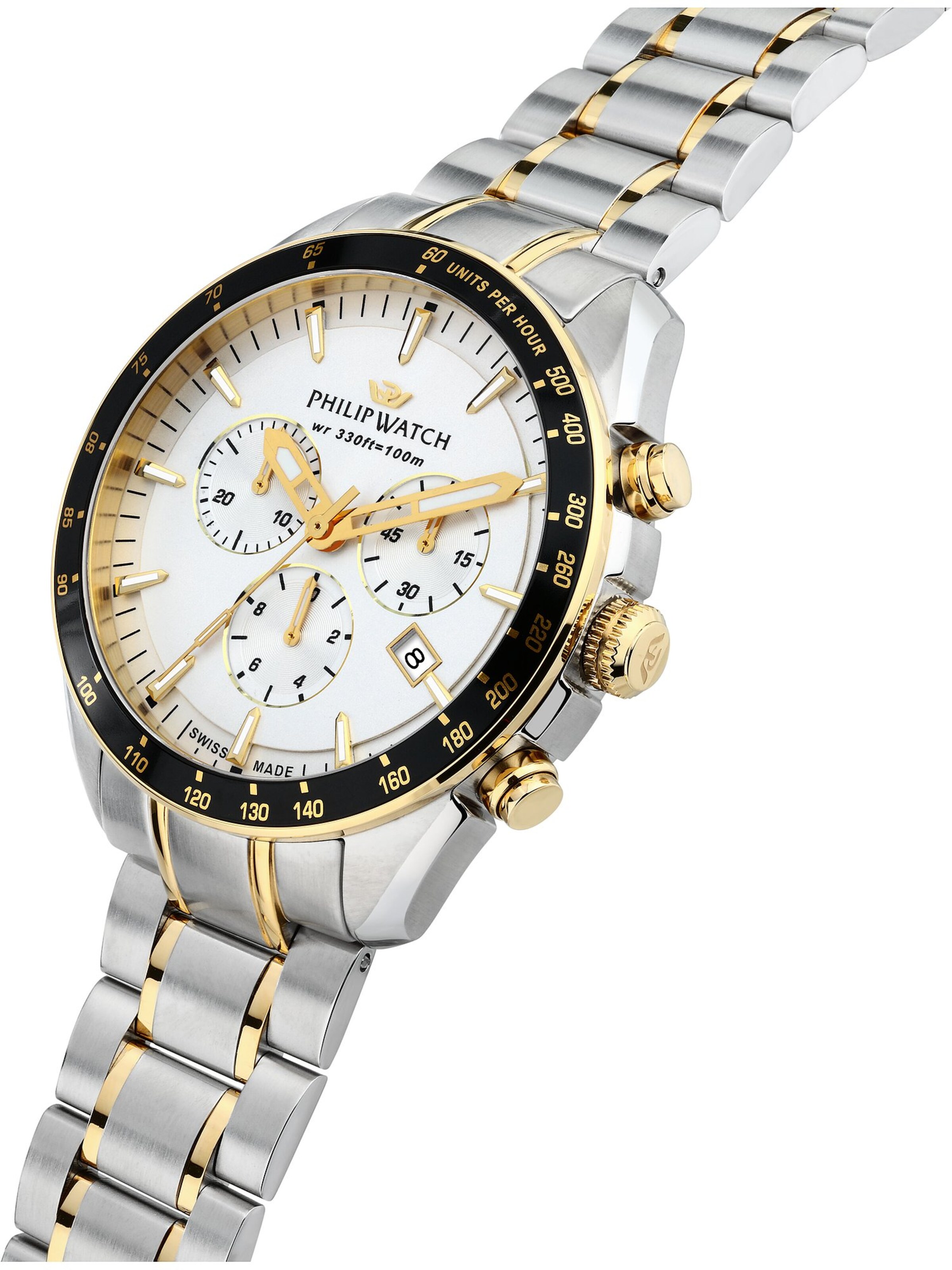 Philip Watch Analoguhr in Silber