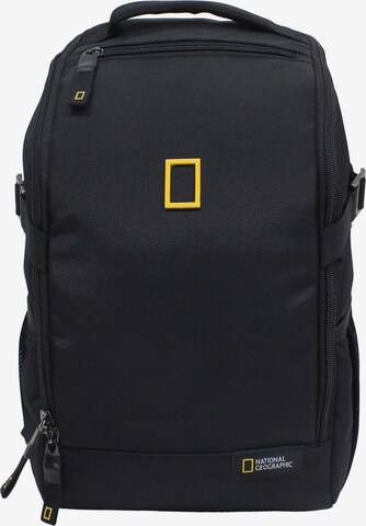 National Geographic Backpack 'Recovery' in Black: front