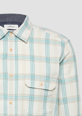 Coupe regular Chemise s.Oliver en mélange de couleurs