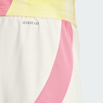 Regular Pantalon de sport 'Juventus 24/25 Away' ADIDAS PERFORMANCE en blanc