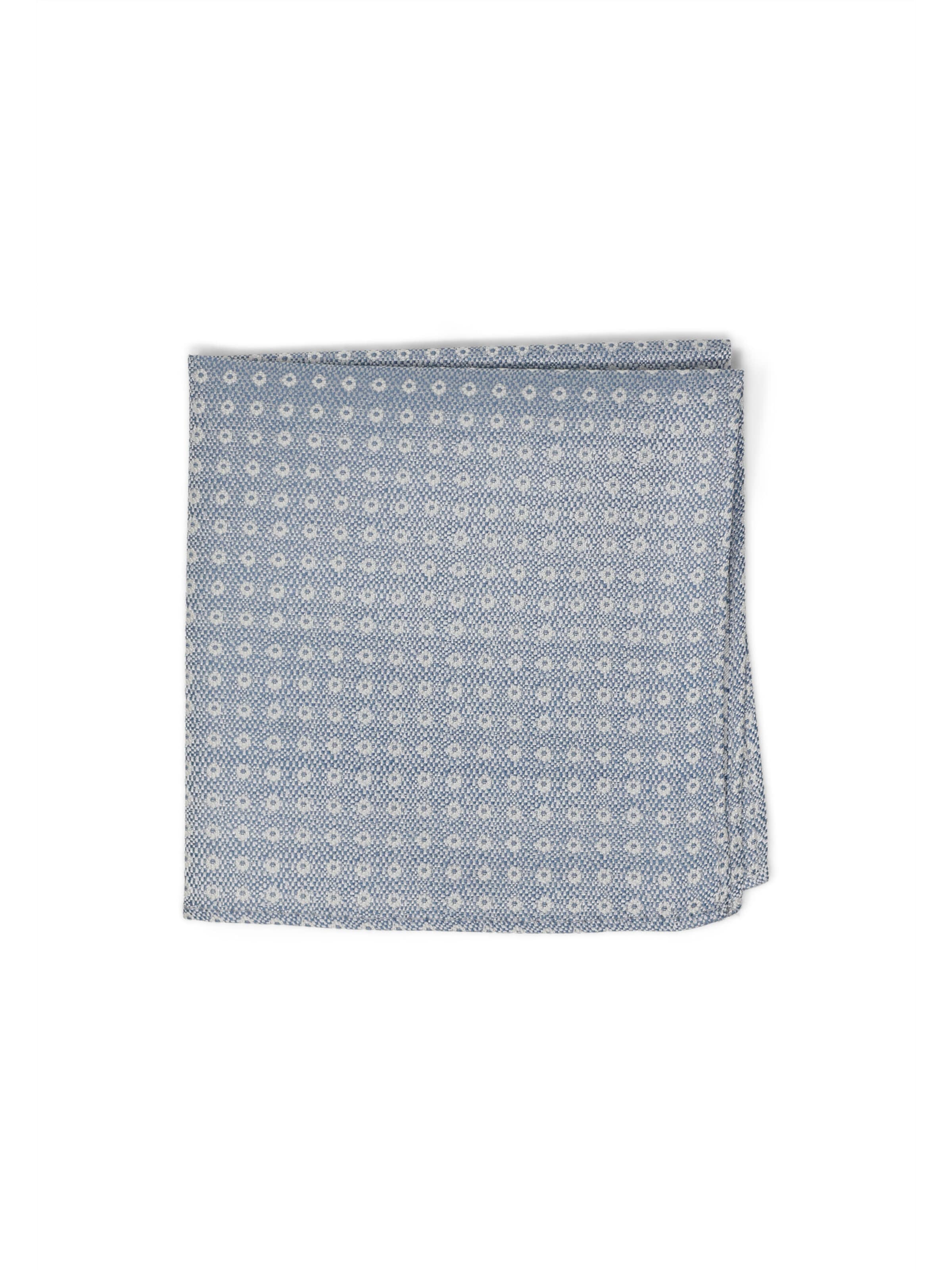 Real Guys Pocket Square in Blue: front