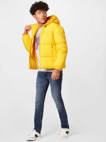 TOMMY HILFIGER Winter Jacket in Yellow