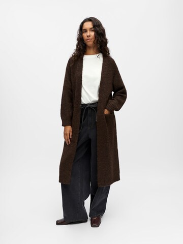 OBJECT Knit Cardigan 'MILU' in Brown: front