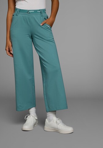 KangaROOS Wide Leg Hose in Blau