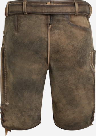 Coupe slim Pantalon folklorique 'GE-8-Frieder' MARJO en marron