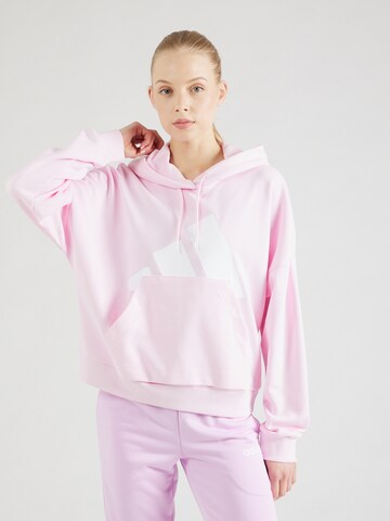 ADIDAS SPORTSWEAR Sportsweatshirt 'Essentials' i pink: forside