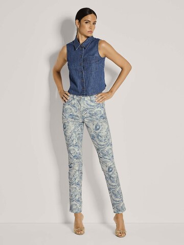 MADELEINE Blouse in Blauw