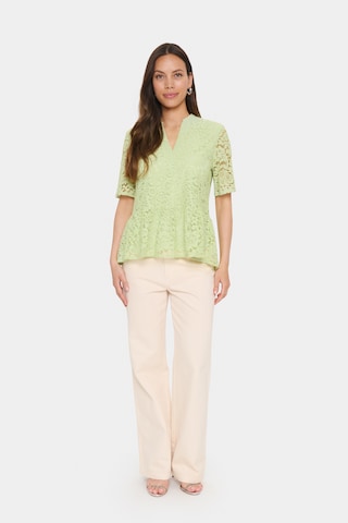 SAINT TROPEZ Blouse 'Zanna' in Green