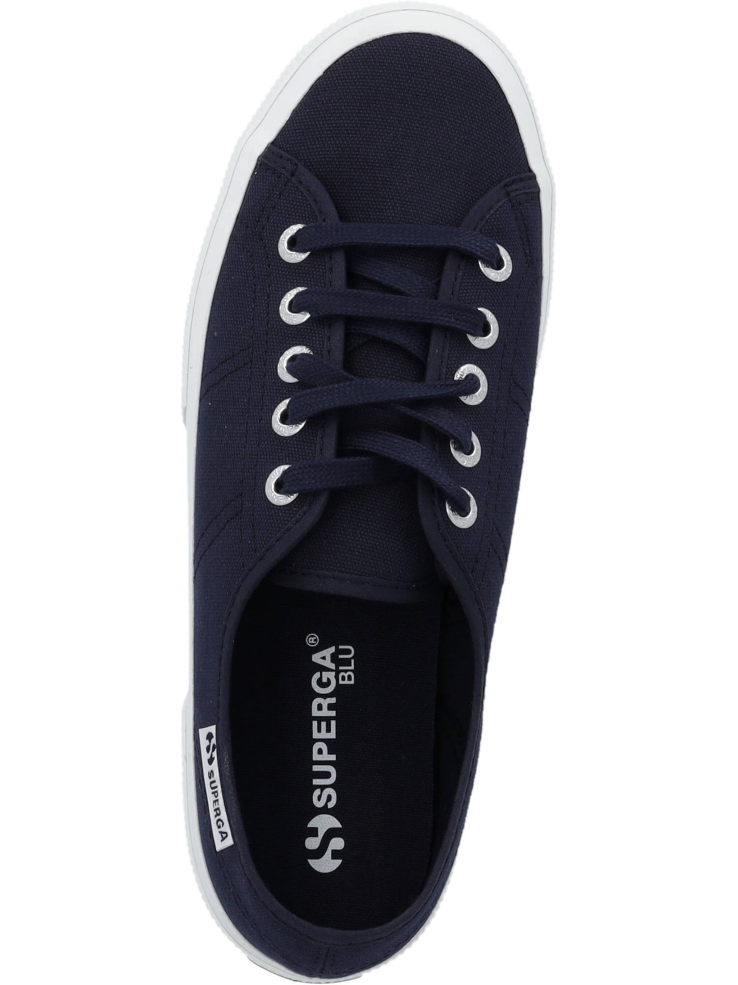 SUPERGA Platform trainers 'Leggera' in Blue