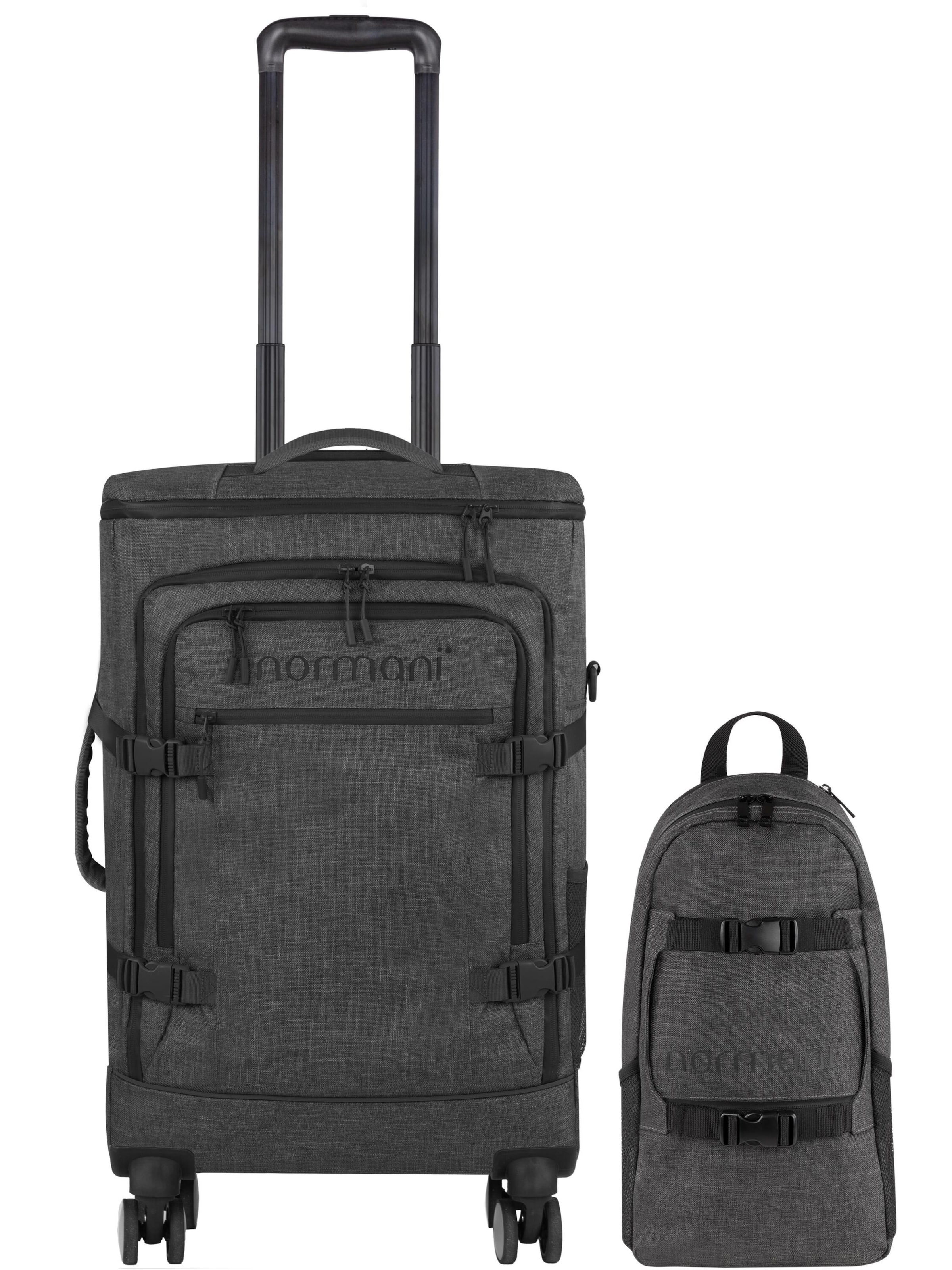 Valisette normani en gris : devant