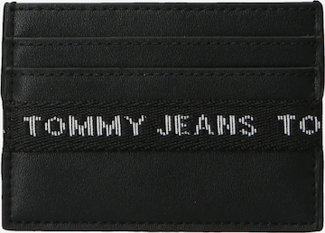 Tommy Jeans Wallet in Black: front