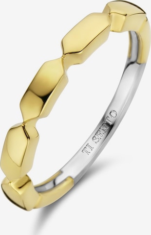 Ti Sento Milano Ring in Gelb: Vorderseite