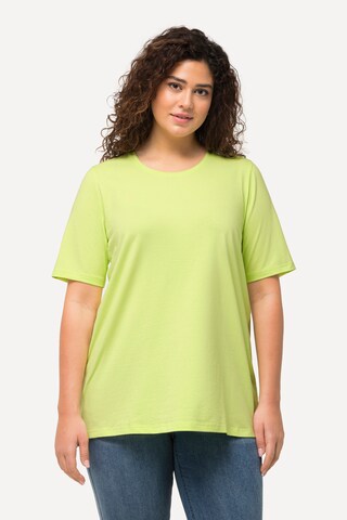 Ulla Popken Shirt in Geel: voorkant