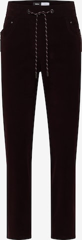 Coupe slim Pantalon CECIL en rouge : devant