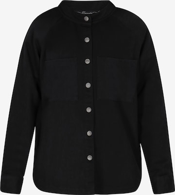 Bluză de la DreiMaster Vintage pe negru: față